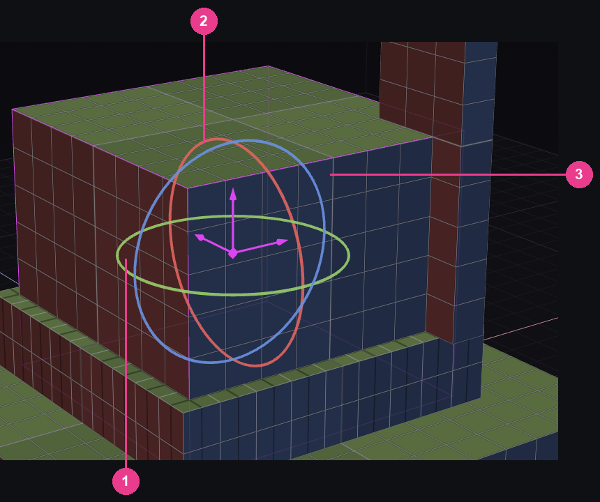 The turn rings on a selected box, numbered